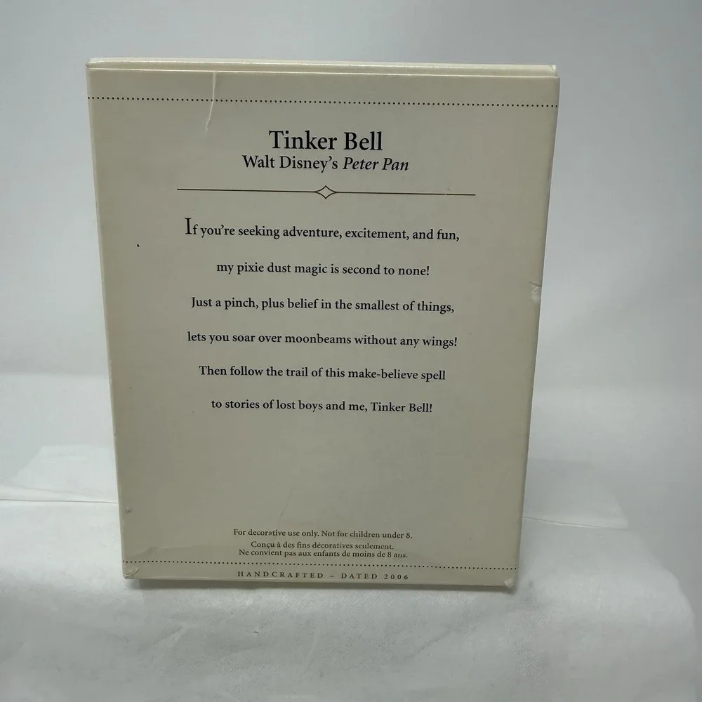 Hallmark Keepsake Ornament - Disney - Peter Pan - Tinker Bell - 2006